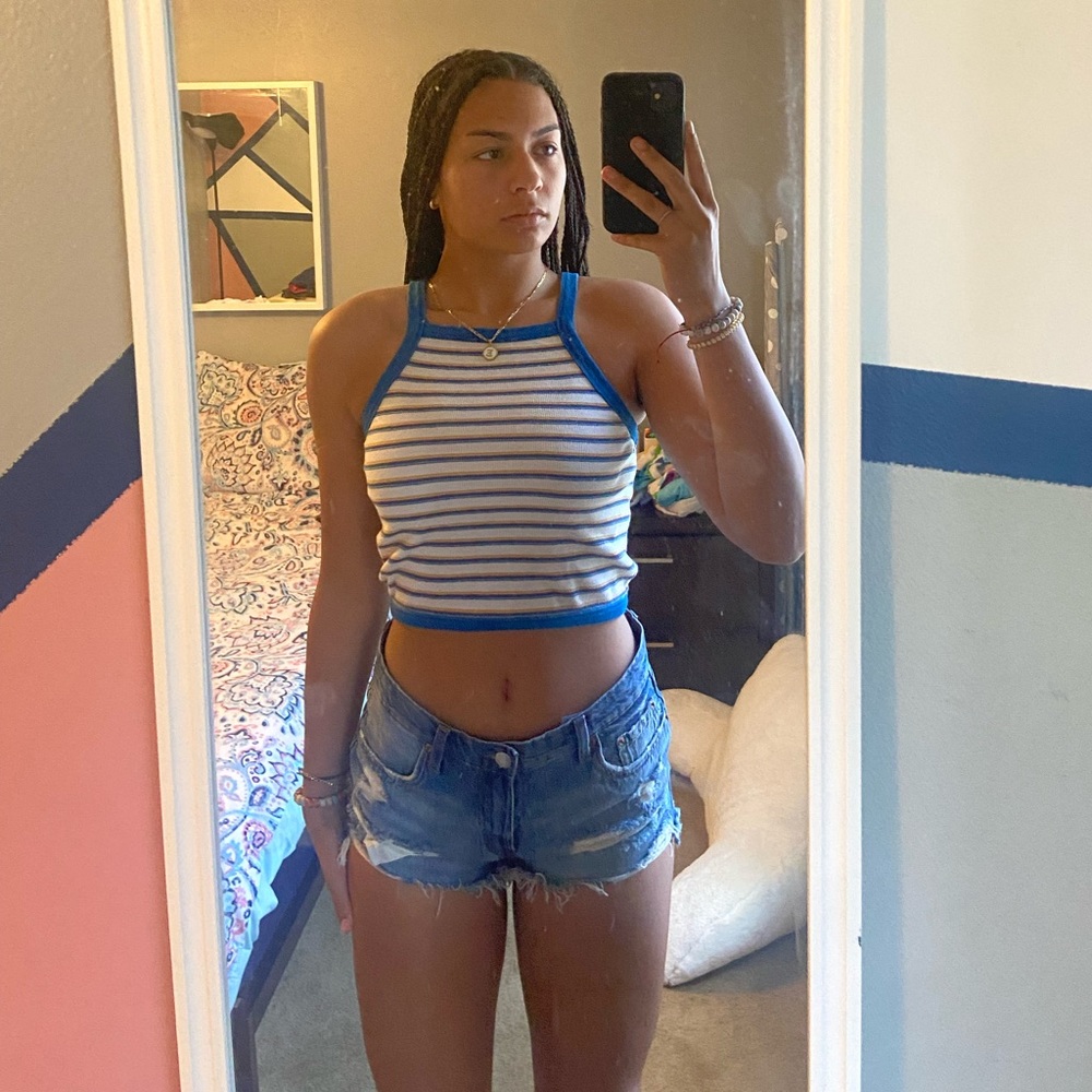 Halter Style Crop Top